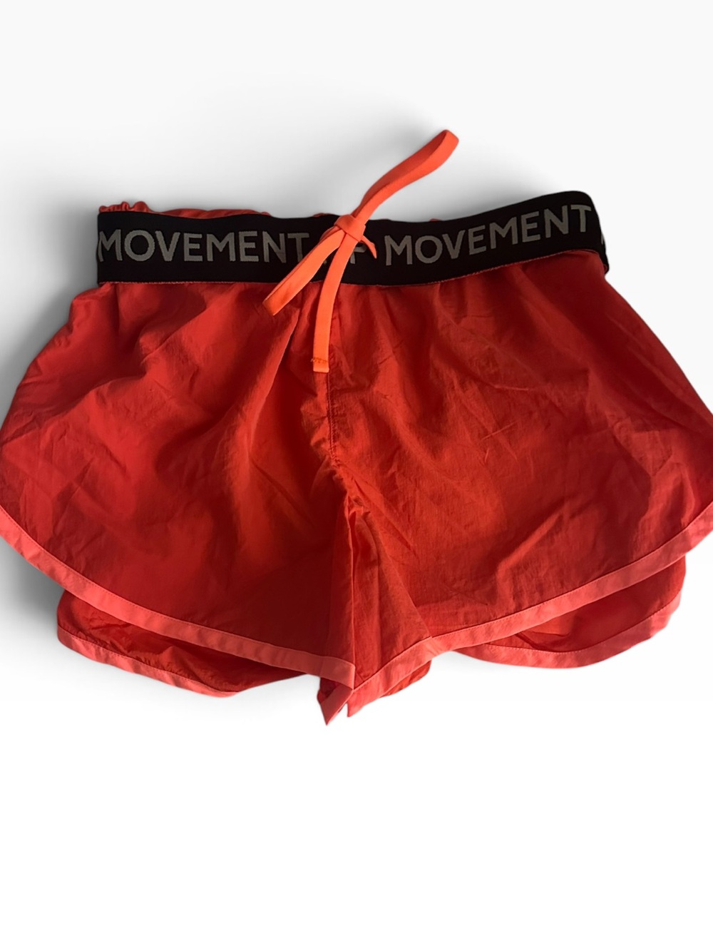 MOVEMENT Red/Coral Athletic Running Shorts